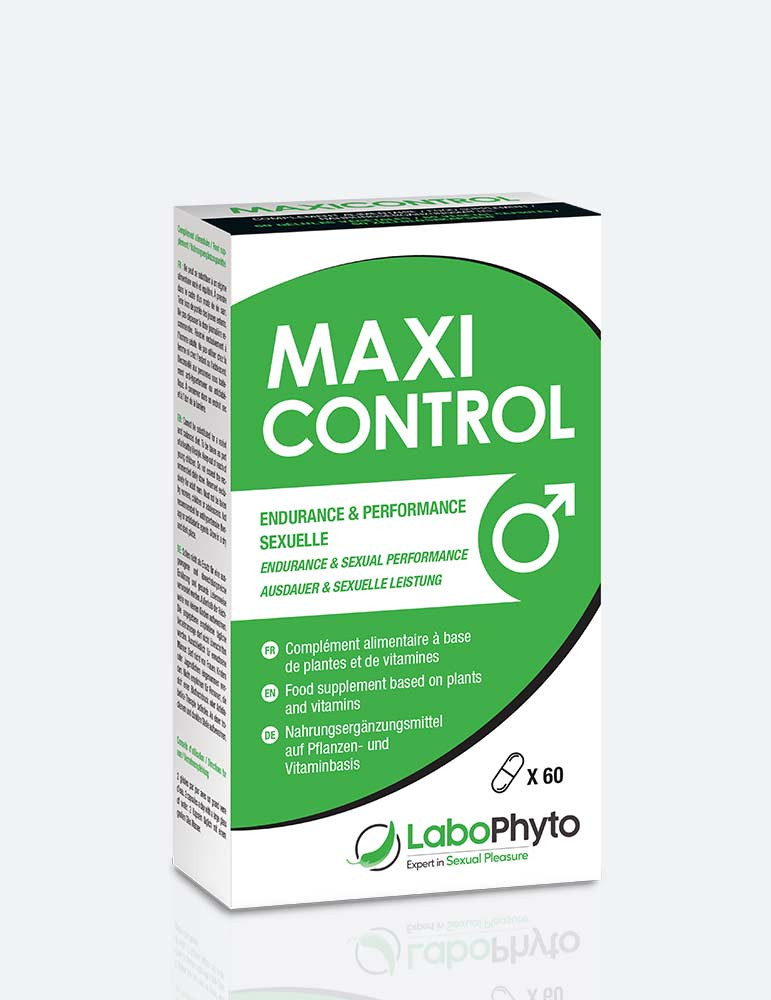 MAXI CONTROL 60 Capsules Delayed Ejaculation Good Sex