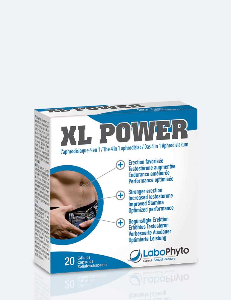 XL POWER 20 Caspules 4 in 1 Natural Aphrodisiac For Men