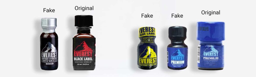 Fake Poppers Everest Aromas brand
