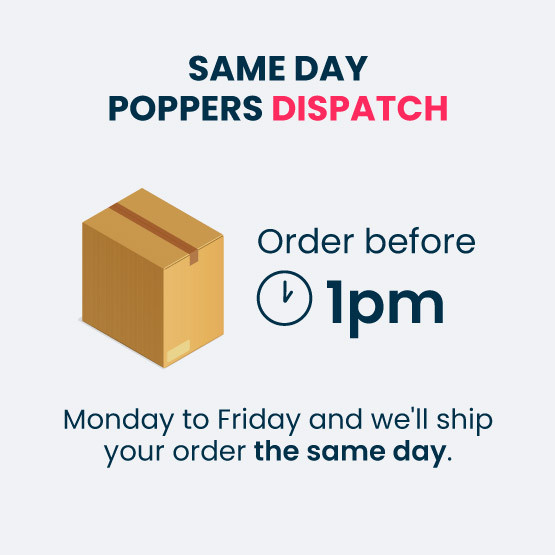 same day poppers dispatch